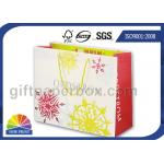 Customized Paper Bags / Tote Shopping Paper Bag for Retail , Apparel , Garment Packing for sale