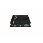80KM distance SDI Video fiber Converter , digital signal fiber optical transmitter receiver with 1 Reverese RS485 Data for sale
