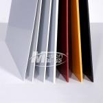 Solid Colored Acrylonitrile 5mm ABS Plastic Sheet Acid Resistant for sale