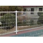 1m Height Double Circle Fence / Welded Wire Mesh Garden Fence Galvanised for sale