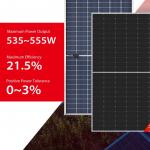 Longisolar 535W Longi Solar Panel 555W Single Crystal Silicon Solar Cell For Solar Farm System for sale
