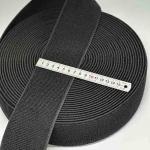 25mm Width Elastic Hook And Loop Flexible OEM Stretchable Hook And Loop for sale