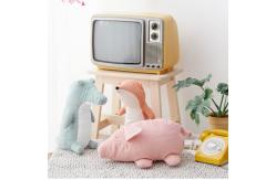 China Eco Friendly Plush Toy Pillow Customized Size Embroidering Logo 36CM supplier