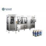 Automatic Beer Can Filling Machine High Precision Alcohol Filling Capping Machine for sale