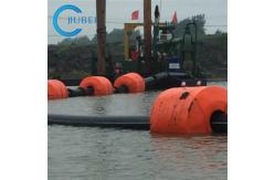 China High Density Polyethylene Floating Marine Dredging Pipeline 15MPa Tensile Strength supplier