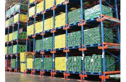 China Large Capacity Radio Shuttle Racking High Safety Coefficient Easily Controlled supplier