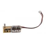 High Torque Multiple Gear Ratio Double Stacked 15mm Stepper Motor With Worm Gearbox for sale