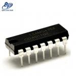 Logic Chip CD4011 CMOS Four Way 2-Input NAND Gate DIP14 Integrated Circuit New IC CD4011BE for sale
