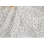 Textile Milk Silk Soft Water Soluble Guipure Women Dress Processing Lace Fabric for sale