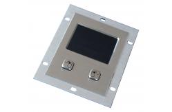 China Stainless Steel Panel Mounted Industrial Touchpad Mouse with 2 Raised Buttons supplier
