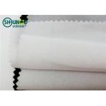 100% Polyester Fusible Woven Interlining Broken Twill Weave For Men / Women' S Wear for sale