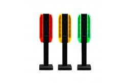 China IP50 Protection DC 24V Aluminum Beacon Tower Light For Safety Warning supplier