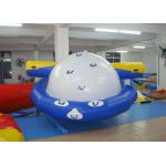 4 - 6 Person Water Inflatable Rotating Top Inflatable Water Gyro , Planet Saturn