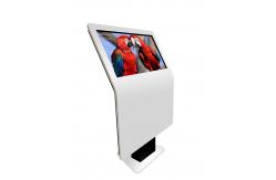 China 3840X2160 49 500cd/m2 Interactive Touch Screen Kiosk For Lobby supplier