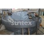 Silicone Rubber Coated Thermal Insulation Fabric for Removable Cover for sale
