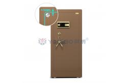 China Double Alarm Solid Steel Jewelry Watch Winder Safes With 7 Open Ways supplier