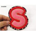 Embroidery Wholesale Custom Chenille Patch,Iron On Cheap Chenille Letter Patchs for sale