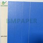 Smooth Good Rigid 1.2mm 1.5mm Blue Lacquered Paperboard With Grey Back for sale