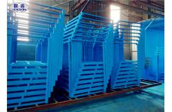 China Customized Steel Stacking Racks Low Carbon Steel Collapsible ISO Certificated supplier