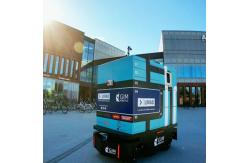 China Winnsen Delivery Robot Parcel Locker Last Mile Contactless Card Reader supplier