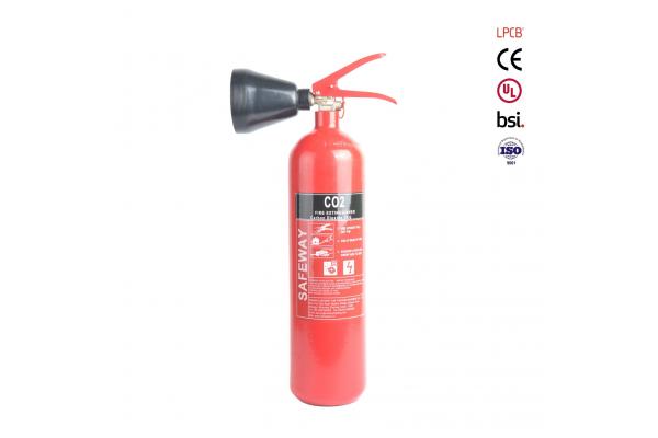 CO2 Carbon Dioxide Extinguisher A6061 Material 5KG Capacity