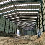 Prefabricated Steel Shed Construction Anti Corrosion Light Steel Garage Sheds for sale