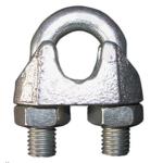US Type Galv Malleable Cable Clamps Rope Clipe 0.68kg/Pc for sale