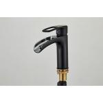 Black 314SUS Electroplating Wash Basin Faucet for sale