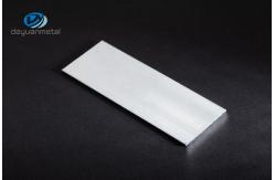 China Polished Aluminium Flat Profile T5 Temper Antirust 6060 Material supplier