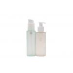 Light Pink 200ml Plastic Lotion Bottle Cosmetic With 18mm Lotion Pump for sale