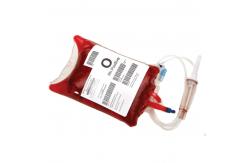China Rectangle UV Printing Blood Bag Sticker For Hospitals supplier