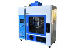 China UL94 Horizontal And Vertical Burning Test Apparatus 50W 500W Double Power Switching supplier