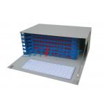 SC ODF Rack Mount Fiber Patch Panel With 12 Core Fiber Splice Tray for sale