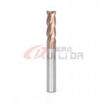 4 Flutes Single Flute Carbide End Mill 6mm 1/4 1/8 HRC55 for sale