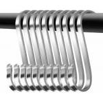 Customized Polish Steel S Hooks Stainless Steel Hanging Finish Plain Black Industry for sale