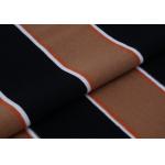 Smooth Comfortable Elasticity Skin-Friendly Striped Material Fabric 165cm Width for sale