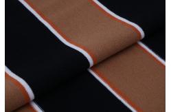 China Smooth Comfortable Elasticity Skin-Friendly Striped Material Fabric 165cm Width supplier