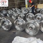 Heat Treated Free Forged 0.1T Crane Wheel Hub For Heavy Duty Industrial for sale