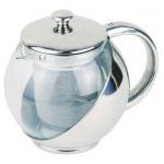 China Stainless Steel Tea Pot With Strainer 500ml manufacturer