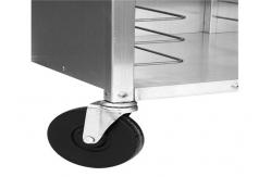 China RK Bakeware China Aluminum Rolling Pizza Rack Stainless Steel Pizza Rack supplier