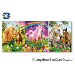 Stock Horse Wall Decor Picture , PP / PET Material 3d Flipped Poster for sale