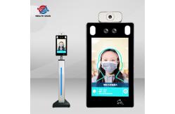 China CE Android OS 8 Inch Facial Recognition Thermal Scanner Capacitive Touch supplier