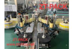 China 6000bph Flat Bottle Label Applicator Machine Self Adhesive supplier