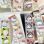 Personalized Cartoon Adhesive Tear Resistant Seal Sticker Label with Custom 4c Offset Printing