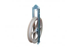 China 822mm Mc Wheels Cable Stringing Nylon Pulley Block supplier