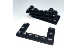 China Silicone Rubber Keypad With Backlight Customized Logo supplier