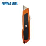 Tool knife,paper cutter knife,retractable utility knife of ABS+TPR sharp point knife for sale