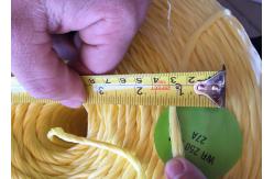 China High Breaking Strength 3 Ply Twisted Banana Twine , Fibrillated PP Packing Twine supplier