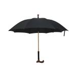 Gold Frame Automatic Open Walking Stick Umbrella Waterproof for sale