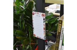 China Custom Flower Magnetic Fridge Notepads Family Planner supplier